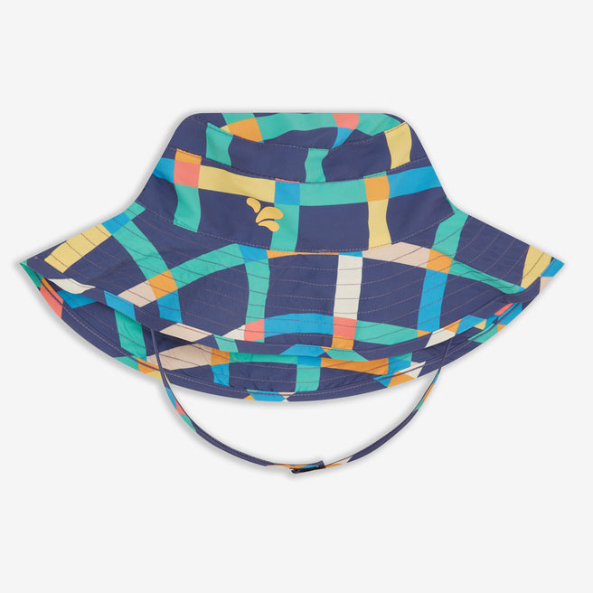 UV Protective Sun Hat Multi Check